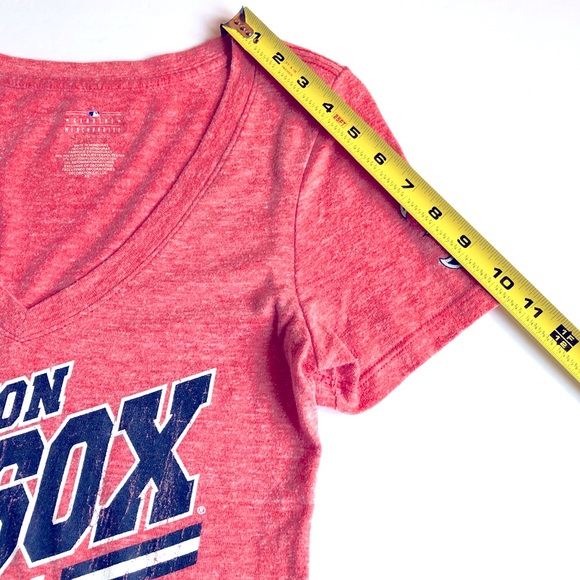 Boston Red Sox Baseball T Shirt Pink XS Women’s - Picture 9 of 15